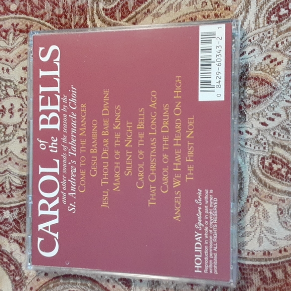 ✨ Carol of the Bells – Christmas Music CD ✨ - Picture 3 of 5